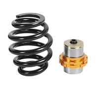 Acouto Kit d'abaissement de Suspension de Jambe de Force d'amortisseur 4 Pièces adapté pour E46 330i/330Ci 99-05 Hauteur Anodisée Couvercle de Manchon Réglable Nouveau Ce Kit de Marque