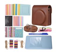 Acouto Kit d'accessoires pour Appareil Photo de Remplacement pour SQ40/SQ1 avec Sac pour Appareil Photo/dragonne pour/Album/Clips/Cadre/Autocollants/Stylo et Plus Encore pour Le Remplacement PU