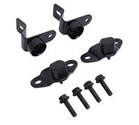 Acouto Kit de Charnière de Hayon 8 Pièces en Métal Haute Résistance Facile à Installer Remplacement pour 1500 1500HD 2500 2500HD Kit de Charnière de Hayon 1500 1500HD 2500 2500HD 3500 H1 H2 H3