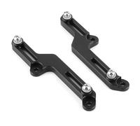 Acouto Kit de Réglage du Pare-Brise élevé Support CNC en Ajustement en Alliage en Aluminium pour CB500X 2017-2020, Réduction du Bruit pour Les Motards