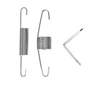 Acouto Kit de Ressort de Retour D'accélérateur en Aluminium Brillant pour Moteurs, durabilité Optimale pour les Amateurs D'automobile