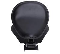 Acouto Kit de Support de Moto avec Support à Ressort en Simili Cuir, Solide adapté pour Moto Rétro, Comprend un Siège de et un Siège de, Conducteur de, Ressort de (BLACK)