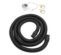 Acouto Kit de Tuyau de Connecteur de Vidange d'évier de Camping-car en Acier Inoxydable, Excellente étanchéité, Adaptateur de Vidange à Angle Droit, Kit de Tuyau pour évier de Yacht, Combinaison de