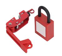 Acouto Kit de Verrouillage Dispositif de Verrouillage avec Cadenas en Nylon Nylon PA Surface Str Kit de Ensemble de électrique Dispositif de de Disjoncteur Outil de de Disjoncteur