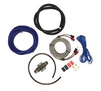 Acouto Kit d'Installation de l'Amplificateur d'alimentation 8GA Car Câble 'Alimentation de la Ligne de Fil de Métro avec Un Amplificateur Câble de Câblage Kitamplificateur Set PowerPower