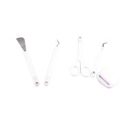 Acouto Kit D'Outils de Sculpture en Beaux-Arts Petits Outils de Désherbage Portables Ensemble pour Le Studio D'artisanat de Bricolage de Sculpture d'art