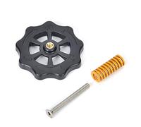 Acouto KOONOVO Kit de Nivellement de Lit Chaud d'imprimante 3D M4 écrous Torsadés à la Main Vis à Ressort Adaptée au Kit de Nivellement de Lit Chaud Is MÉcrou torsadé à la MainÉcrou de