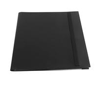 Acouto La Carte à 12 Pochettes Contient 480 Cartes Scratchproof Trading Album Display Holder White 12 Pocket Games Card Binder12 Pocket Card Binderg Card Storage BookGames Books Books (Black)
