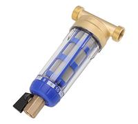 Acouto La Tête de Cuivre de La Maison Entière Tourne le Filtre à Eau des Sédiments pour Filtration avec une Grande Précision, pour les Ensembles D'eau de Maison, Filtre en Acier Inoxydable