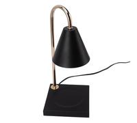 Acouto Lampe Chauffe-Bougie à intensité Variable, Lumière de Cire Parfumée, Fondoir électrique, Décoration d'intérieur avec 2 Ampoules, Utilisez des Ampoules avec des Lampes Remplies Entières GU10,
