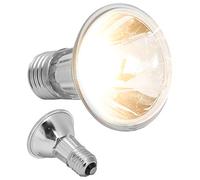 Acouto Lampe de Se Prélasse du Soleil, 1000 Heures de Durée de Vie des Reptiles Chauffage de Matériau en Verre de Bulbe pour Le Reptile, Dragon Barbu, Lézard, Serpent (75W 110V)