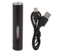 Acouto Lampe Torche LED Magnétique Rechargeable 500 Lm, Tête Inclinable à 90°, 11 Modes D'éclairage, Compacte et Portable, avec Clip pour le Camping en Plein Air, la Randonnée, etc.