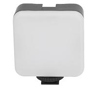 Acouto LED FILL LEIL MIGLE Blanc Lighte/The DE VIS 4 Pouces Lampe DE Remplissage Vidéo Portable pour Le Trépied DE la Caméra Cet éclairage Lumineux Brillant aux Photos pour Améliorer et Varier Une