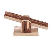 Acouto Les Animaux de Compagnie en Bois Mâchent des Jouets de Balançoire de Hamster de Guinée pour Petits Animaux pour Une Longue Odeur Facile Hamster SeesawHamster Seesaw ToyWooden SeesawPets