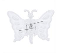 Acouto Les Mini-tronçons en Plastique D'orchidée Clips Flows Clips Durable Grip pour Les Tomates, Les Melons, Les Jardiniers 100pcs