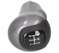 Acouto Levier de Vitesse Manuel 5 Vitesses, Pommeau de Changement de Vitesse en Cuir, 54102SNAA01, pour 2006 2007 2008 2009 2010 2011 DX EX LX, Matériau Plastique Premium Résistant à (B (noir))