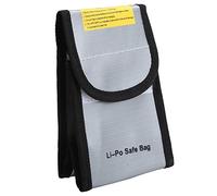 Acouto Li-Po Safe Bag Portable Ignifuge étanche Document Argent Objets de Valeur Sac de Rangement Protection des Matériaux d'assurance des Biens Utilisant des Certificats de Logement Résistant à