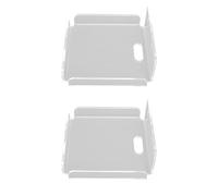 Acouto Lot de 2 Petites étagères Murales Flottantes pour Caméra, Support Mural Adhésif en Acrylique avec Réglage Multi-Angle pour Caméras de sécurité, Haut-parleurs, Moniteurs, Ma