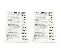 Acouto Lot de 2 Tableaux de Liste de Contrôle pour Camping-car, Planificateur de Tâches en ABS pour Rappels Quotidiens et Suivi de Projet, Idéal pour les Camping-cars, les Maisons, les Bureaux et