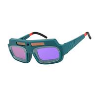 Acouto Lunettes de Soudage à Obscurcissement Automatique Solaire Lunettes à intensité Variable à l'arc et à la Lumière Forte Sombre de la Lumière Lorsque et de Soudage AssombrissantesLunettes de