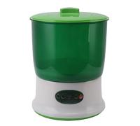 Acouto Machine Automatique de Germination de Haricots à 2 Couches, Germoir Intelligent avec Affichage LED, Machine de Germination des Graines pour la Maison, (Prise UE 220V)