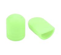 Acouto Manchons de Protection pour Changement de Main de Vélo, Couvercle de Levier de Frein Anti-rayures en Silicone Antidérapant avec Conception étanche pour Manettes de Vitesse de (GREEN)
