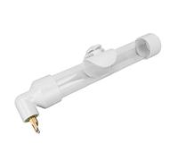 Acouto Mangeoire Automatique pour Oiseaux de 260 ML, Bec à Aiguille, Grande capacité, Dispositif d'abreuvement Automatique étanche pour Oiseaux L Blanc en Acrylique Qui Ne Boit Pas Automatiquement