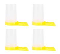 Acouto Mangeoire d'entrée pour Ruche, Distributeur en Plastique, équipement pour Boire du Miel, Longue Durée d'utilisation, Distributeur 'Abeilles, Outil de Boisson pour l'apiculture