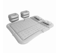 Acouto Matelas de Voiture SUV Gonflable épaissi, Lit de Voyage, Coussin de Couchage avec Pompe électrique pour Lit de Voiture, Fournitures de Voyage (Gray)