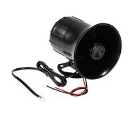 Acouto Mégaphone de Moto de Voiture Haut-parleur 6 Tons Haut-parleur Traditionnel Sonnerie Alarme Incendie Lamentations Ambulance Blaring Sirène de pour Garantir la Fonction de Conduite et 105-115