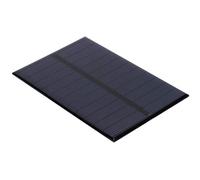 Acouto Mini Module de Panneau de Cellules Solaires 1,8 W 5,5 V PET Stratifiés Solaires Bricolage pour Chargeur de Jouets Légers 123 X 83 Mm ou en énergie ou électrique Via des Appareils Convertis en