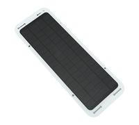 Acouto Mini Panneau Solaire 5W, Chargeur Solaire étanche Monocristallin avec Connecteur OBD pour Camping-car, Bateau, Moto et Utilisation en Extérieur