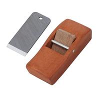 Acouto Mini Rabot à Bois Bloc de Bois de Santal Rouge Lame en Acier Coupe à la Main le Matériau de la Raboteuse d'ébavurage Est Rouge et Plan Métallique Corrosion Dure Fait du Excellent Travail du
