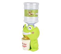 Acouto Mini Support à Boire pour Enfants, Distributeur d'eau en Plastique, Favorise Une Hydratation Saine, Jouet de Cuisine Amusant pour l'habitude de Boire Quotidienne (Style Grenouille Verte)