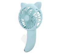 Acouto Mini Ventilateurs de Refroidissement Portables, Manuels, Puissants, Petits Ventilateurs de Poche pour Voyage, Bureau, Extérieur, Vert Clair, Accélérez Vous-même l'arrêt avec Lequel Vous Avez