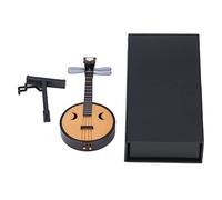 Acouto Modèle Chinois Zhongruan 4 Rapport 14 Cm/5 5 Pouces Instruments Classiques Traditionnels Nationaux Confortables Conception du Cou avec Instrument Zho Chinois Zhongruan Modèle de Luth à Cordes