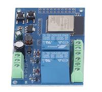 Acouto Module de Relais Double Programmable Flash 4M, Ajusteurs de Cordon élastique, Carte de Relais DC 5-60V avec connectivité sans Fil Double Mode WiFi et BLE, pour le Développement Secondaire,