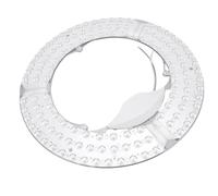 Acouto Module d'éclairage LED pour Ventilateur de Plafond, 3 Couleurs de luminosité, Kit de Rénovation de Plafonnier Magnétique 96W, 315 Mm/12,4 Pouces, Uniforme Améliore la qualité, la Puce (120W)