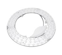 Acouto Module d'éclairage LED pour Ventilateur de Plafond, 3 Couleurs de luminosité, Kit de Rénovation de Plafonnier Magnétique 96W, 315 Mm/12,4 Pouces, Uniforme Améliore la qualité, la Puce (96W)