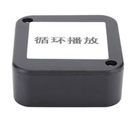 Acouto Module MP3 PowerOn Boucle Infinie Module de Téléchargement de Lecture MP3 de Bricolage Copie Vocale Prise en Charge des Fichiers ABS en Toute sécurité Fichier Non Toxique et Danger pour