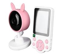 Acouto Moniteur Vidéo pour bébé 2,8 Pouces Nocturne Infrarouge WiFi Moniteur Vidéo sans Fil à 360 ° pour la Façon Dont Vous Parlez bébé 2 Pouvez avec Cela a Un pour BébéBaby MonitorBaby