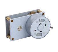 Acouto Moteur de Boîte de Vitesses en Métal Réversible 3-12 V CC Moteur de Réduction de Vitesse de Valve de Zone 27 Tr/min Ont un Bon à Engrenages de Valve et une Durée de Vie à Engrenages de de