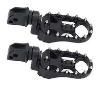 Acouto Motorcycle Arrière POOTPEGS RESPECTUSS CNC Pédales de Pied en Aluminium avec Dents en Acier Inoxydable pour F900R F900XR 2020-2022 PEGSURE PEGSURE PEGSER (Silver)