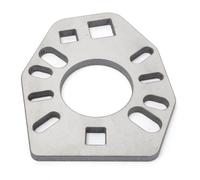 Acouto Outil de clé à Pignon, Extracteur de Force en Acier Inoxydable avec Trou Central de 2 Pouces pour Remplacement AMC, Attaches 1/4 5/16 3/8 Pouces et de Pignon