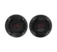 Acouto Paire de Tweeter Audio de Voiture Haut-Parleur Rond 91 DB Son Plus Fort Noir 4 Ohms pour Systèmes de Sonorisation Divers et Excellents Modèles de Marques Universelles Rondes Est Exquis
