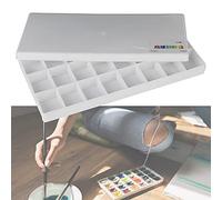 Acouto Palette de Peinture à l'aquarelle Colorée Palette d'aquarelle Colorée, Boîte de Peinture en Plastique avec une Bonne étanchéité, étui de de Voyage pour Artistes et Débutants, 24 ou 36