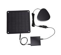 Acouto Panneau Solaire Chauffant, Solution de Chauffage Compacte 30W | Utilisation portable, protection contre la surchauffe, alimentation solaire, excellent pour les voyages en camping, les