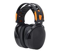 Acouto Pas de Réduction Oreilles Pliables HEA de Poids Léger sur la Tête Muff pour Le Jardin Tonte Jaune Noir Pas de Réduction Oreille (Black)