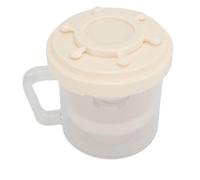 Acouto Passoire à Yaourt Grec Filtration Efficace Machine à Yaourt Grecque Polyvalente avec Maille Fine en Acier Silicone Beige et Passoire à GrecFiltre à GrecYaourt Grec (Beige)