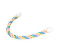 Acouto Perchoir en Corde pour Oiseaux Perchoirs en Corde Confortables en Coton coloré Polyvalent pour Perroquets, Perruches, Cacatoès et Tourtereaux 60 Cm / 23 6 Pouces variété de Stimulation Perche